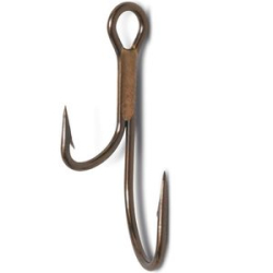 Крючки двойные VMC 9902 BZ (5шт) № 1/0