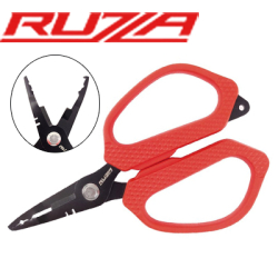 Ruzza Ножницы для плетеных шнуров с функцией разжима колец 13см