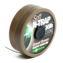 Поводковый материал Korda N-Trap Soft Gravel 15lb 20м