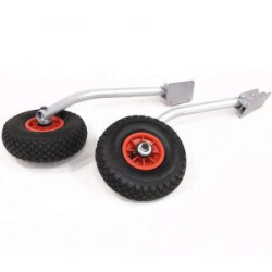 Колеса транцевые удлиненные "СЛЕДОПЫТ" 50 см, откидные (комплект)