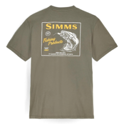 Футболка Simms Locals Bass Shop T-Shirt, Loden, L