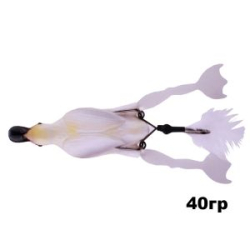 Приманка Savagear 3D Hollow Duckling Weedless L 10cm 40g 04-White 57655