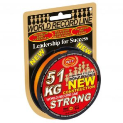 Леска плетеная WFT KG Strong Orange 300/032