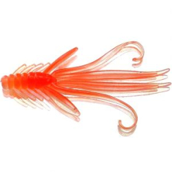 Силиконовая приманка Grows Culture Trout Red Bass 53мм цвет Orange/Silver