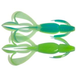 Силиконовая приманка Keitech Crazy Flapper 2.8" PAL#03 Ice Chartreuse