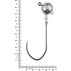 Призёр джиг-головка Stinger Eye Jig 48 гр, кр-к VD-074 №7/0, 3 шт/уп