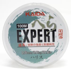 Леска Kaida EXPERT прозрачная 100м 0,25мм 7,74кг