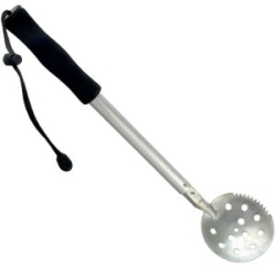 Черпак Akara 2 колена алюминиевый с неопреновой ручкой