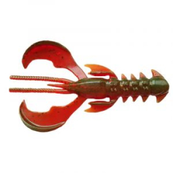 Силиконовая приманка Pike Hunter Yabby 1,5" цв. #001 Motor Oil Red Flake (UV) (10 шт)