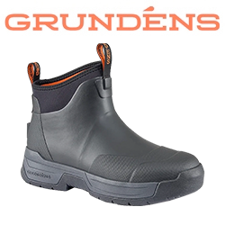Grundens Tough Seas Ankle Boot, Black