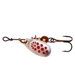 Блесна вращающаяся Mepps Comet PTS Rouges AG №0