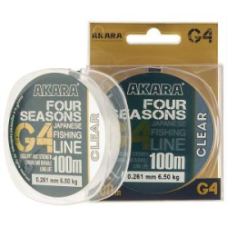 Леска Akara G4 Four Seasons 100 м 0,191