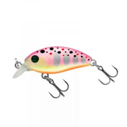 Воблер "Sprut" Rini Crank 32F (Floating/32mm/2,7g/0,1-0,6m/WPNTR) + Два Одинарных Крючка (S-75M #6)