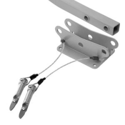 Колеса транцевые ШЛ-3 комплект 2 шт Тонар (SHL-3)