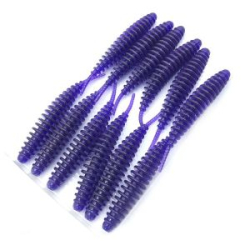 Силиконовая приманка МикроDжиг Tanta 1.2" 30мм цвет Фиолетовый Темный