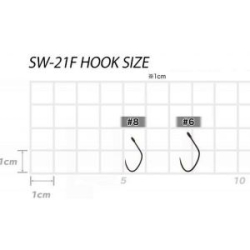 Крючок Vanfook SW-21F Spoon Experthook Wide Gape 16 pcs. #7 (4949146038132)