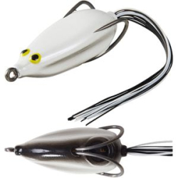 Приманка лягушка Daiwa Steez Snappy Frog цвет WHITE BLACK