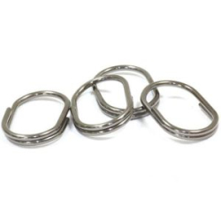Кольцо заводное овальное 7мм. Ni 35кг. 10шт.
