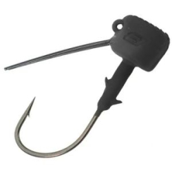 Джиг-головка BKK с защитой Silent Chaser-Draggin' NED W. (A-EA-2898) -1/16oz, #1/0, Black (3шт)