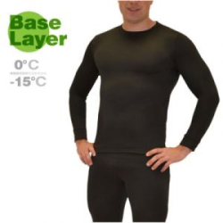 Фуфайка мужская Mottomo Base Layer S черный