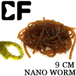 Crazy Fish Nano Worm 9см