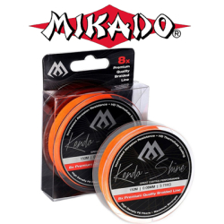 Mikado Kendo Shine 8-x HDPE 150m Fluo Orange