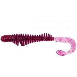 Силиконовая приманка твистер RuBaits Belly Twister - RBBT102Vi09 - Фиолетовый лох