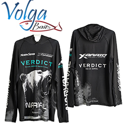 Volga Baits Dichka! PAL25 #Black/White&Azure