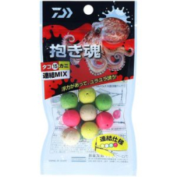 Приманка для осьминога Daiwa Dakitama Tako 15R цвет MIX