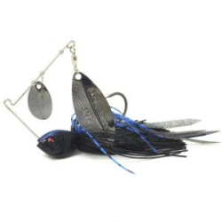 Спиннербейт Megabass SV-3 3/8oz SR цв. black blue
