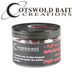 Cotswold Baits Chilli Garlic SausageE Mixed Pop-ups 150ml