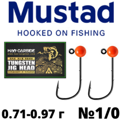Mustad 32891NP-BN #1/0 Fluo Orange
