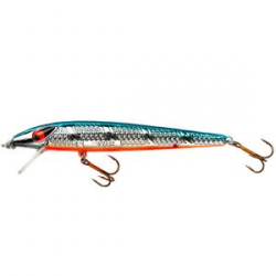Воблер Smithwick Suspending Super Rogue Jr. цв. Chrome/Blue-Orange (ASDRE1232OB)