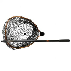 Подсак силиконовый телескопический TSR SLNT Long, 87-160см, голова 45х45х25см, 625гр