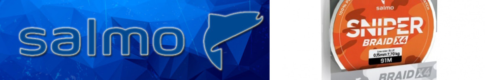 Salmo Sniper Braid Blue 91m