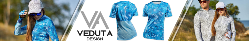 Veduta Air Reptile Skin Blue Water Футболка женская