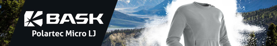 Bask Polartec Micro LJ Серый Светлый