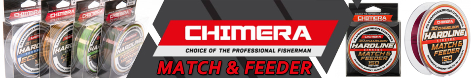 Chimera Hardline Match & Feeder Fluorocarbon Coating 3D Chameleon Sinking 150m