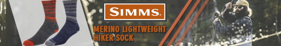 Simms Merino Lightweight Hiker Sock - 2 пары (13229-000)