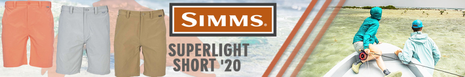 Simms Superlight Short '20, Coral Reef
