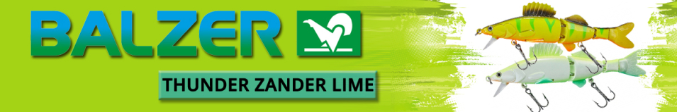 Balzer Thunder Zander Lime 15см 33гр. Sinking