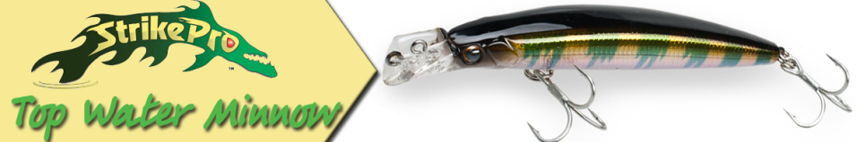 Strike Pro Top Water Minnow 90 (JL-179F)