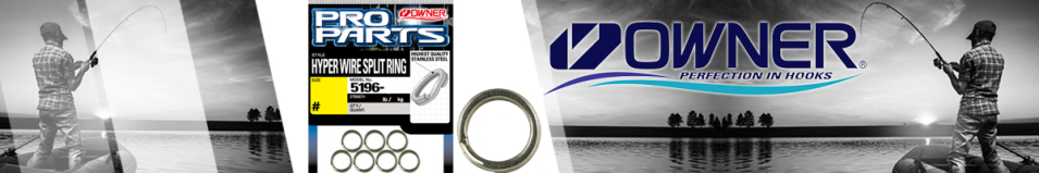 Owner Split Ring Hyper Wide steel