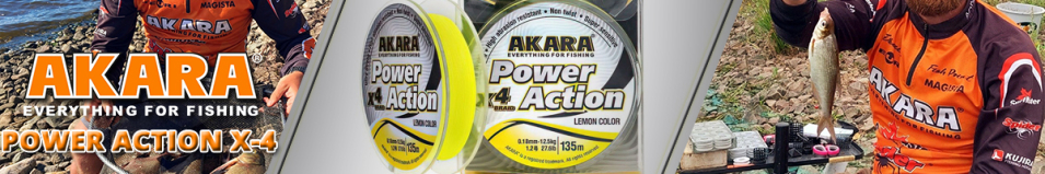 Akara Power Action X-4 Yellow 135м