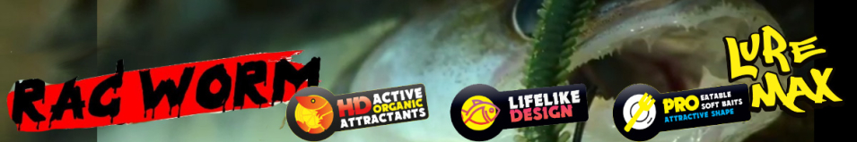 LureMax Rag Worm 3''/7см