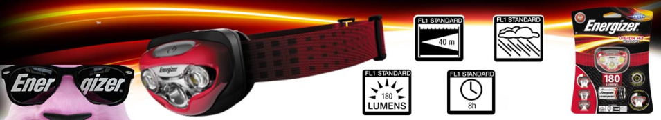 Energizer HL Vision HD 150lm/180lm 3ААА