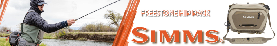 Simms Freestone Hip Pack, Tan, 12L