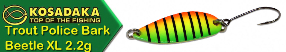Kosadaka Trout Police Bark Beetle XL 2.2g