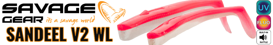 Savage Gear Sandeel V2 WL Tail 110