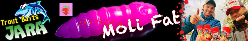 Trout Baits Jara Moli Fat 35 (Bubble Gum)